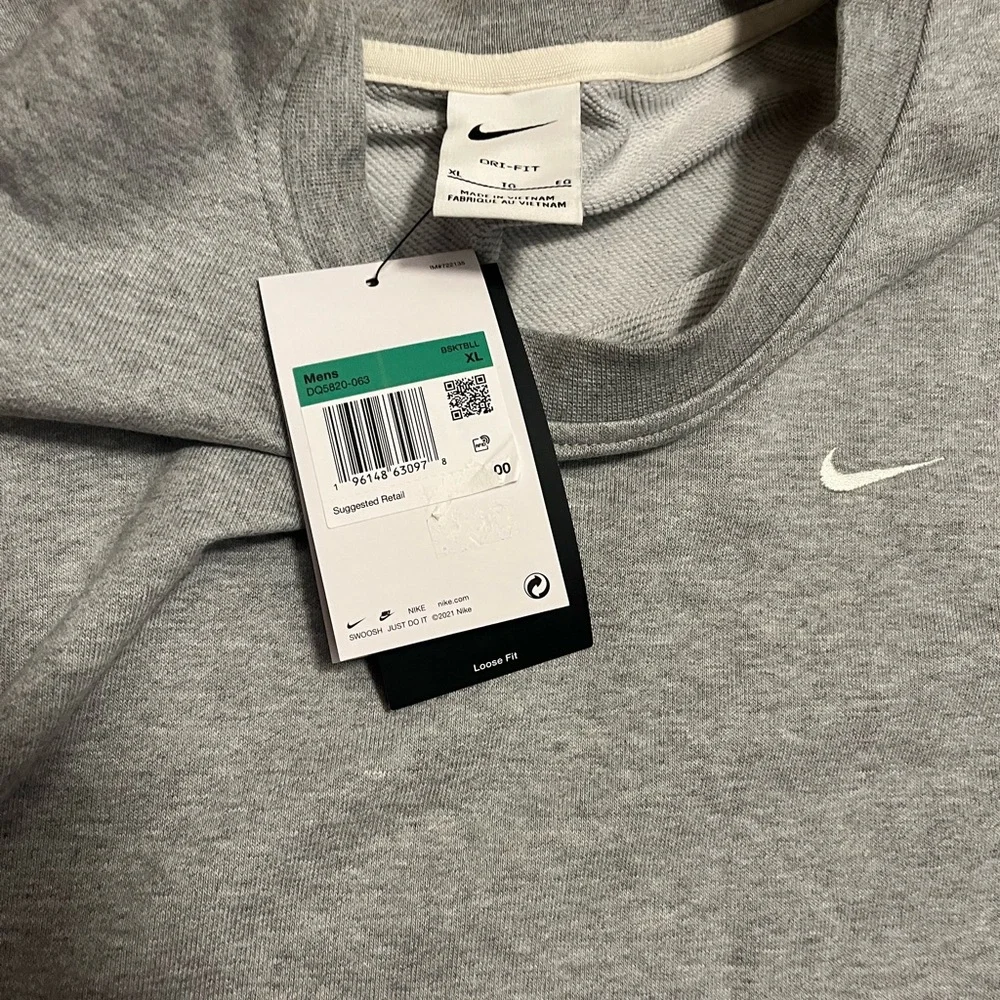 Nike Standard Issue Grey Crewneck XL - Picture 5 of 5